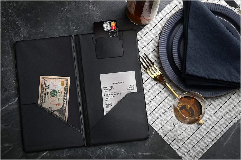 20 Best Check Presenters for Restaurants in Bulk Designbolts