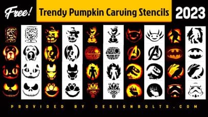 25+-Free-Trendy-Pumpkin-Carving-Stencils-2023-in-PDF-&-Ai