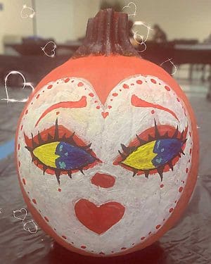 75 Cute Funny Halloween Pumpkin Painting Ideas For Kids 2023 Cute Funny Halloween Pumpkin Painting Ideas For Kids 2023 14 300x375