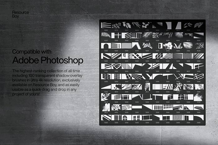 100-Shadow-Overlay-Photoshop-Brushes