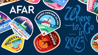 AFAR-Where-To-Go-In-2023-Vintage-Badge-Design-Ideas