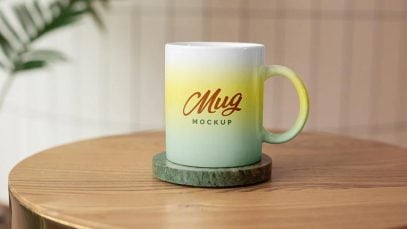 Free-Mug-on-the-Coaster-Mockup-PSD
