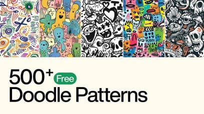 500+ Free Doodle Seamless Patterns